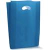 I COUNT CALCOLATRICI Shopper in plastica manico a fagolio con soffietto (50x70+10cm 50PEZZI BLU)