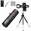 HVSYVVSRL Telescopio Monoculare 2000x24 Mini Portatile For Visione Notturna HD Binoculare Impermeabile Campeggio Esterno Arrampicata Telescopi For Birdwatching Ingrandimento Hd(Telescope pro)