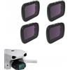 Tuvzylory Kit di filtri compatibile con drone DJI Lito X1, filtro per lenti in vetro ottico multistrato con cast di colore zero, per fotografia aerea e riprese all'aperto (ND8, ND16, ND32, ND64)