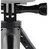 TYCIONG Mini Treppiede Compatto per Selfie in Metallo per Supporto Portatile per Action Camera per Vlog Live Streaming, PC in Metallo 4,7-9,1 Pollici (#4)