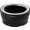 Pixco Adattatore per obiettivo Olympus OM a Nikon 1 J5 S2 J4 V3 AW1 S1 J3 J2 J1 V2 V1 (Olympus-Nikon 1)