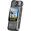 Tsophreniq Ad alta definizione 1080P Macchina Fotografica Indossabile 1000mAh Batteria Clip Posteriore Video Videocamera Videocamera Corpo per Uffici di Lavoro Strumento di Registrazione Video