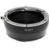 Blackdove-cameras Adapter per montare obiettivi Olympus OM su corpi EOS M mirrorless. Adattatore.