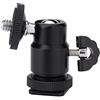 TYCIONG Treppiede per Fotocamera Mini Testa a Sfera Resistente Leggero Movimento Fluido per Fotografare, Metallo/Plastica 1 Pezzo per Riprese All'aperto
