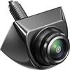 Generic Telecamera di retromarcia per auto, impermeabile, con girevole a 360 gradi, modulo grandangolare per il monitoraggio del veicolo, 1080p, in metallo, per rimorchi e furgoni