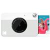 KODAK Printomatic Fotocamera Digitale a Stampa Istantanea con Carta Fotografica Adesiva Zink 2x3 (5,1x7,5 cm), 5 MP, Portatile, Creativo Regalo per Compleanni, Natale e Festività, Colore: Grigio