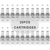 TopDirect 20 Pezzi 12 Pin Micro Aghi per Cartucce Sostituzione Microneedling Punte ad ago per Auto Mikronagdel Dermapen Gewinde Needle Cartridge
