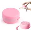 virkwuy Silicone Bagno Spazzola, Scrubber Doccia Silicone, per Il Corpo | Porta Saponetta Scrub silice Spazzola da Doccia Esfoliante per la Pulizia Dei Pori e la Riduzione Della Ruvidità Della Pelle