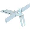 Helilyco Modello di guida per router Triton 3701 3703 3709 3710, maschera da taglio dritta in metallo con attacco per staffa ruota, lavorazione del legno precisa