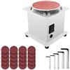 AXADD Lucidatrice Mini tavolo levigatrice a disco lucidatrice rotativa elettrica regolabile 7 velocità variabile 20 pezzi dischi abrasivi for lucidatura rettifica Aumenta la tua efficienza ( Color : Set 1 N