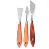 Alomejor Set di Spatole Durevoli Lame di Spatola per Miscelazione per Pittura 3 Pezzi per Ceramica Decorazione Murale 0 5 14 per Artisti