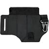 Generic Guaina multiuso in pelle PU con portachiavi foderi per torcia elettrica per allenamento campeggio arrampicata (nero)