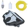 Gubeter Kit Filtro Aria, per Husqvarna 136 141 137 142 36 41 Motoseghe, include Tubo Carburante e Candela, Ricambio 530029811