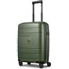 REDOLZ valigia cabina 55 cm rigida espandibile TSA 4 ruote bagaglio a mano Essentials 11+