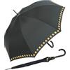 happy rain Emoticon - Ombrello grande, stabile, con stampa automatica Smile, Black border (Nero) - .