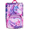 Batman Zaino Scuola Seven SJ Gang Animali Fantasy Estensibile 41x27x16(22) cm + Omaggio Braccialetto Amicizia