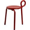 klevering & klevering - Sgabello LASSO - Rosso - Metallo