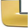 Vimar Serie Eikon - Placca Round 4 Modulo metallo oro lucido