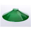 ORION LIGHTSTYLE Paralume in vetro verde lucido Ø 20 cm con bordo per attacco E27