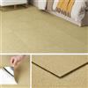 Livelynine Moquette Adesiva Pavimento Beige Moquette Pavimento Adesiva Camera da Letto Soggiorno Antiscivolo Piastrelle di Moquette Adesive 30x30 Quadrotte di Moquette per Ufficio Beige, 4 Piastrelle