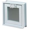 erfe Finestra di ventilazione da inserire in una parete di vetromattoni o muratura | Dimensioni cm 19x19x8 | Unità di vendita 1 finestra