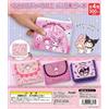 yumeya Sanrio My Melody Kuromi Borsa-Style Pouch Set Completo di 4 Capsule Yumeya Gi...