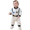 Generico Costume da Astronauta Bebè Unisex Costume da Pilota Astronauta per Neonato Tuta Spaziale per Bambini Tutina Invernale Outfit di Carnevale CosplayCostume