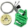Ggwqfuh Alzacristalli PER BMW SERIE 1 E87 2003-2013 51357138467 KIT RIPARAZIONE REGOLATORE FINESTRA KIT FINESTRA AUTO POSTERIORE SINISTRO Kit Regolatore Finestrino