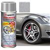 TRS®MACOTA Vernice Spray Alluminio 200 ML Smalto Acrilico Cerchioni AntiGraffio Auto Professionale Resistente AD Alcool E Benzina Nitro-Acrilico VERNICIATURA Cerchi Moto
