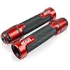 KFHBNI Manopola manubrio moto Per GILERA NEXUS 300 500 125/200/250 Tutti Gli Anni Manubrio Per Moto Manopole Per Manubrio Manopole Per Manubrio Per Moto Estremità(Red)