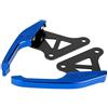 BDUZXMPUW Maniglione passeggero passeggero universale in alluminio per moto, kit maniglia binario sedile posteriore per Grom MSX125, lega ad alta densità con finitura anodizzata, nessuna (Blu)