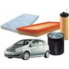 Somer Car KIT 4 FILTRI TAGLIANDO COMPATIBILE CON MERCEDES CLASSE A CLASSE B W169 W245 160 180 200 CDI