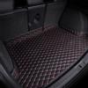 PHUABFY Auto Tappetino Bagagliaio, per Ford kuga 2019-2024 2025 Pelle Copri Baule Tappetino Vasca Baule Fodera Tappeto Antiscivolo Impermeabile Accessori,C