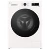 Lg Lavatrice Slim 7 kg Classe A Centrifuga 1200 giri Profondità 44 cm Inverter Funzione Vapore - F2NX10S7NWB.AGWQPIS