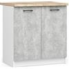 AKORD | Piano di Lavoro Olivia | Pannelli Laminato | Robusto | Piani Cucina top in Legno | Bordo ABS | Per le Basi | 60 x 80 x 3,20 cm | Colore Universale |