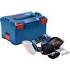 Bosch Professional 18V System Sega circolare a batteria GKM 18V-50 (avanzamento rapido, meno trucioli e scintille, incl. 1 lama, L-BOXX, senza batterie e caricabatteria)