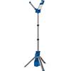 as - Schwabe as - Schwabe Lumina, faretto da lavoro a LED ibrido telescopico, 9900 lm, 92 W, faretto fino a 2,14 m, orientabile a 270°, compatibile con batterie da 18 V, diversi produttori, dimmer IP54-3 livelli