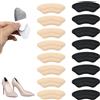 YNOYMO Battitacco solette per scarpe, protezione per tallone per scarpe, solette per scarpe allentate, scarpe da ginnastica, riparazione patch zappa, cuscinetti contro le vesciche, tacchi 8 paia