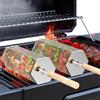 ivtivfu Cestello Rotolabile per Barbecue, Manico Rimovibile, 304