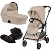 Cybex Gold - Cybex Trio Melio Carbon Almond Beige 2026 Con Cloud T