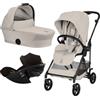 Cybex Gold - Cybex Trio Melio Carbon Dune Grey 2026 Con Cloud T