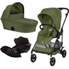 Cybex Gold - Cybex Trio Melio Carbon Moss Green 2026 Con Cloud T