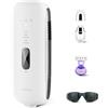 VRAIKO LYRA IPL Hair Removal Device, Laser Hair Removal for Women and Men, Sapphire Ice-Cooling Contact with Interchangeable Attachment Filters, More Skin-Friendly Long-Lasting & Painless Results