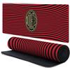 Head Case Designs Licenza Ufficiale AC Milan Strisce Rosse Logo Cresta 37.4 x 15.75 x 0.16 Inches (900 x 400 mm) - XL Tappetino per Mouse E Scrivania da Ufficio per Giochi Tastiera PC