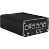 ANDAQI Micro Firewall Appliance, Mini PC, PFSense, OPNsense, VPN, Router PC, Core I5 1240P, RJ50, 4 x 2.5GbE I226-V, 2 x SFP+ Optical 10GbE 82599ES, 32G RAM, 128G SSD