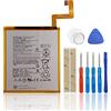 SwarKing Batteria di ricambio L19D1P32 compatibile con Lenovo Tab M10 Plus TB-X606F con toolkit