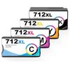 colorfly 712XL 712 XL Cartucce Compatibile con HP 712XL 712 Cartucce