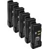 vhbw 5x batteria compatibile con Motorola DP4800, DP4601, DP4600, DP4401, DP4801 radio (3350mAh, 7,4V, Li-Ion) + clip