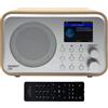 Ferguson Regent i101 - Radio Internet WLAN con Bluetooth FM/DAB/DAB+ Radio FM, radiosveglia, equalizzatore, display a colori, USB, AUX IN, Line Out, UPnP, Sleep Timer, controllo app, telecomando