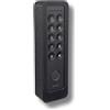 Generisch Supporto da parete compatibile con Nuki Keypad 2 - Copertura antifurto con vite di sicurezza Torx - Senza protezione dalle intemperie - Superficie simile a intonaco - Nero (senza tetto